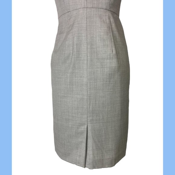 J. Crew Cowl Neck Grey Wool Dress - XS-S - Picture 6 of 10